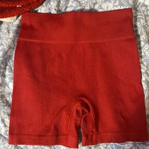 Red Amazon Athletic Shorts, Size Small, Stretchy Material